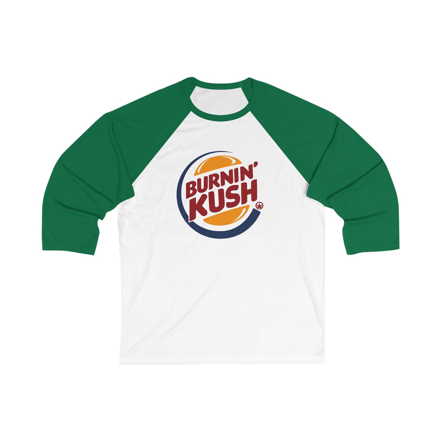 Burnin' Kush Unisex 3\4 Sleeve Baseball Tee