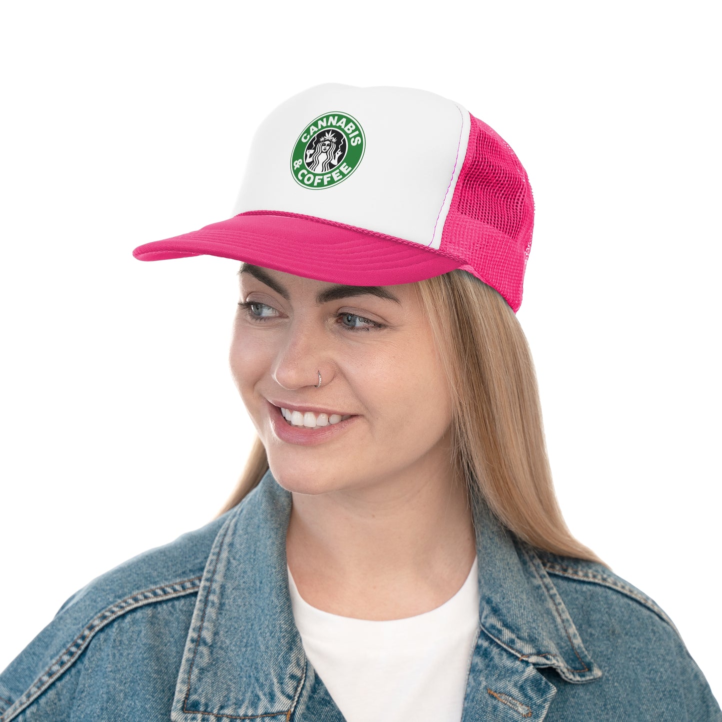 Cannabis + Coffee Trucker Caps