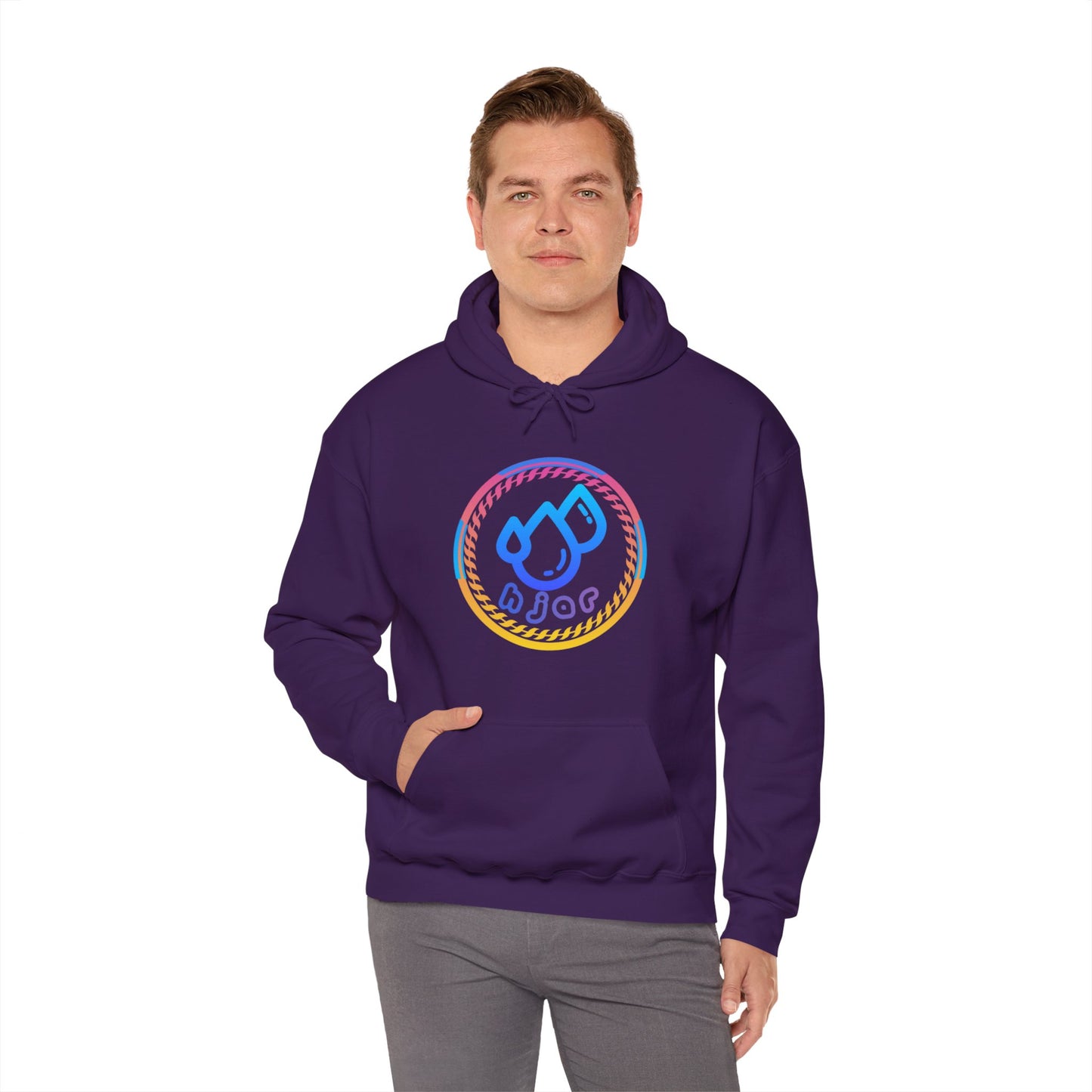 HJAR MULTICOLOR - Unisex Heavy Blend™ Hooded Sweatshirt