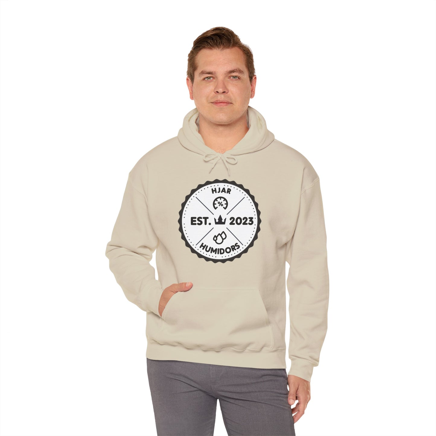 HJAR EMBLEM - Unisex Heavy Blend™ Hooded Sweatshirt