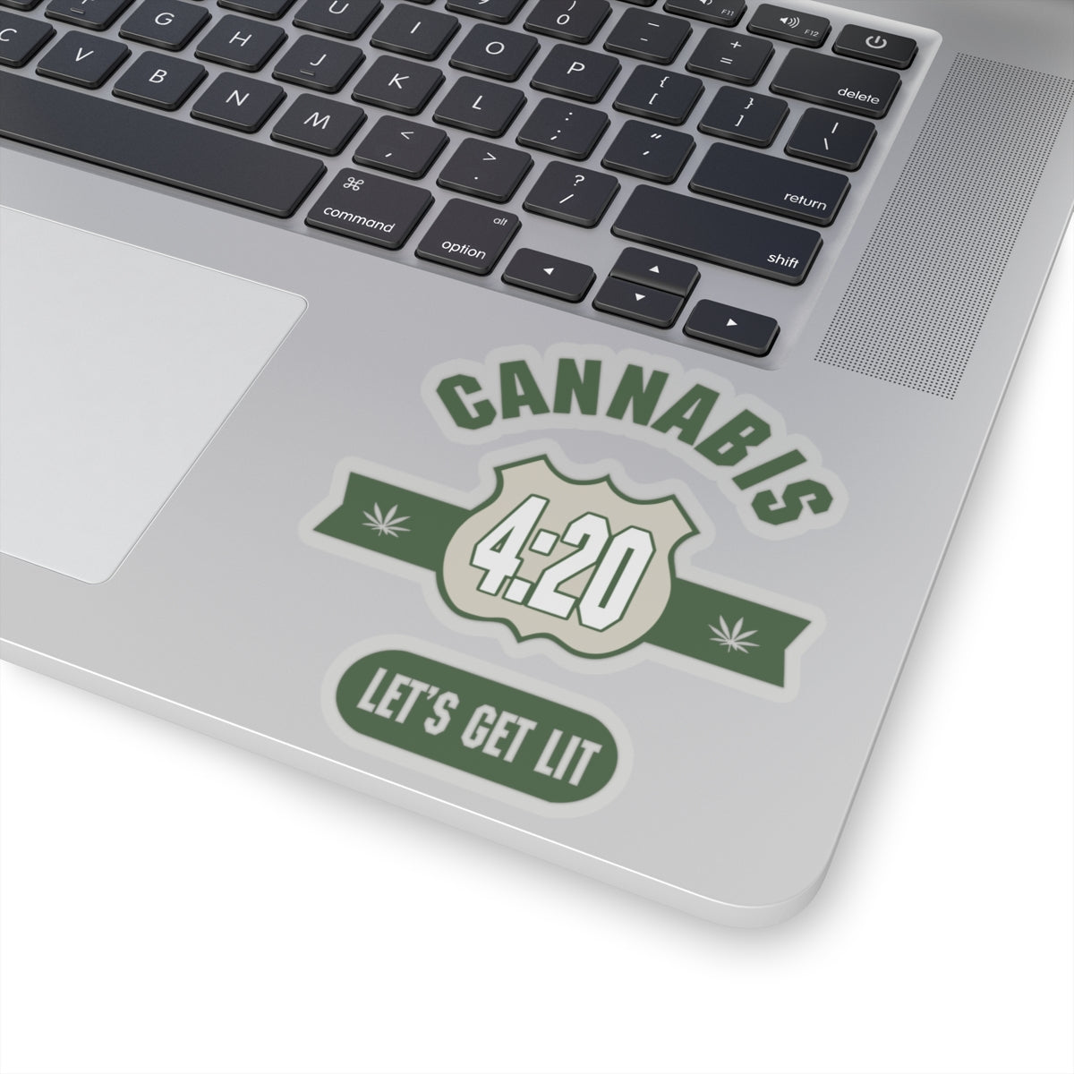 420 Let's Get Lit Kiss-Cut Stickers