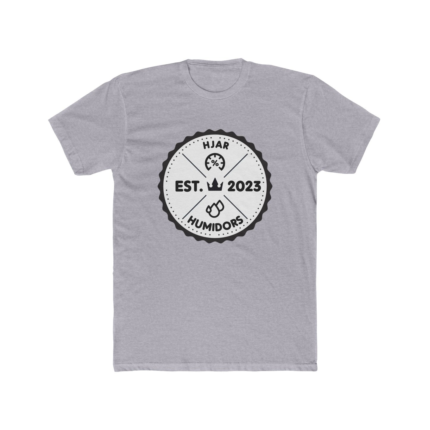 HJAR EMBLEM - Men's Cotton Crew Tee