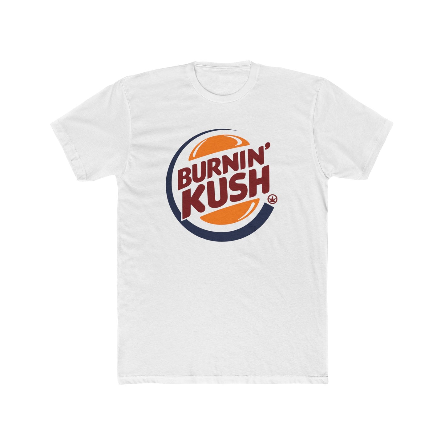 Burnin' Kush Men's Cotton Crew Tee