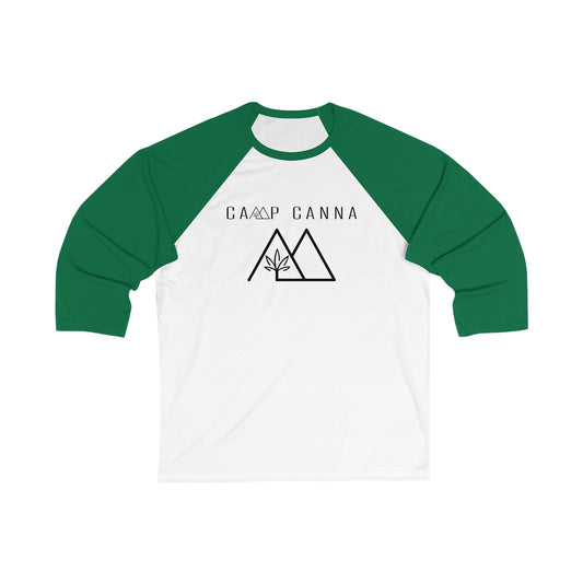 CAMP CANNA - Unisex 3\4 Sleeve Baseball Tee