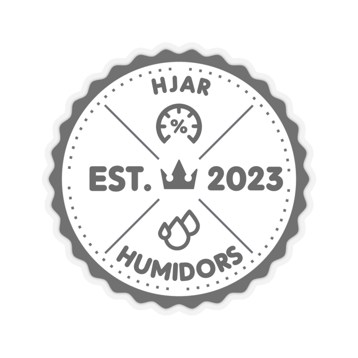 HJAR EMBLEM - Kiss - Cut Stickers