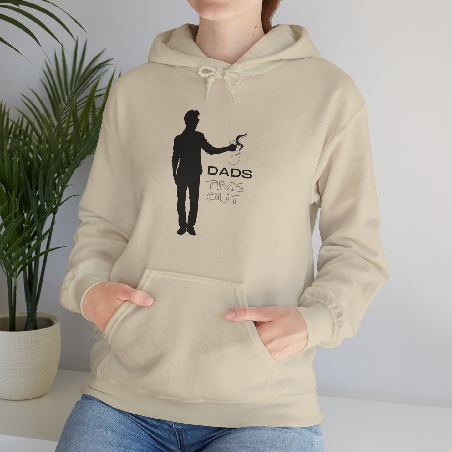 DAD'S TIME OUT - Unisex Heavy Blend™ Hooded Sweatshirt