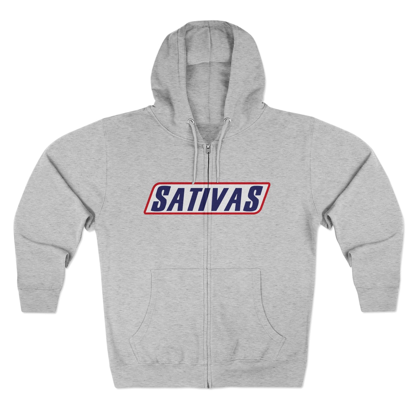 Sativas Unisex Zip Hoodie