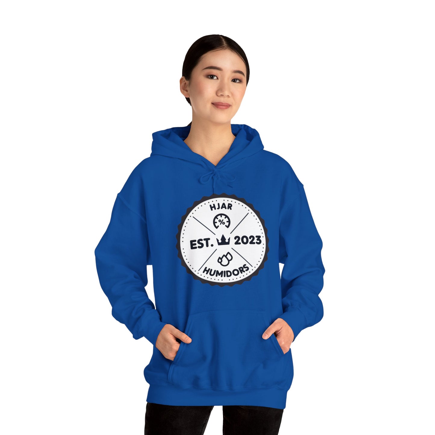 HJAR EMBLEM - Unisex Heavy Blend™ Hooded Sweatshirt