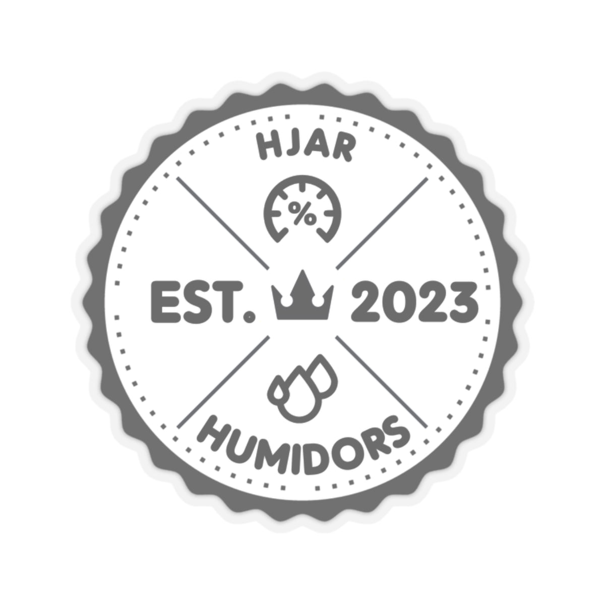 HJAR EMBLEM - Kiss - Cut Stickers