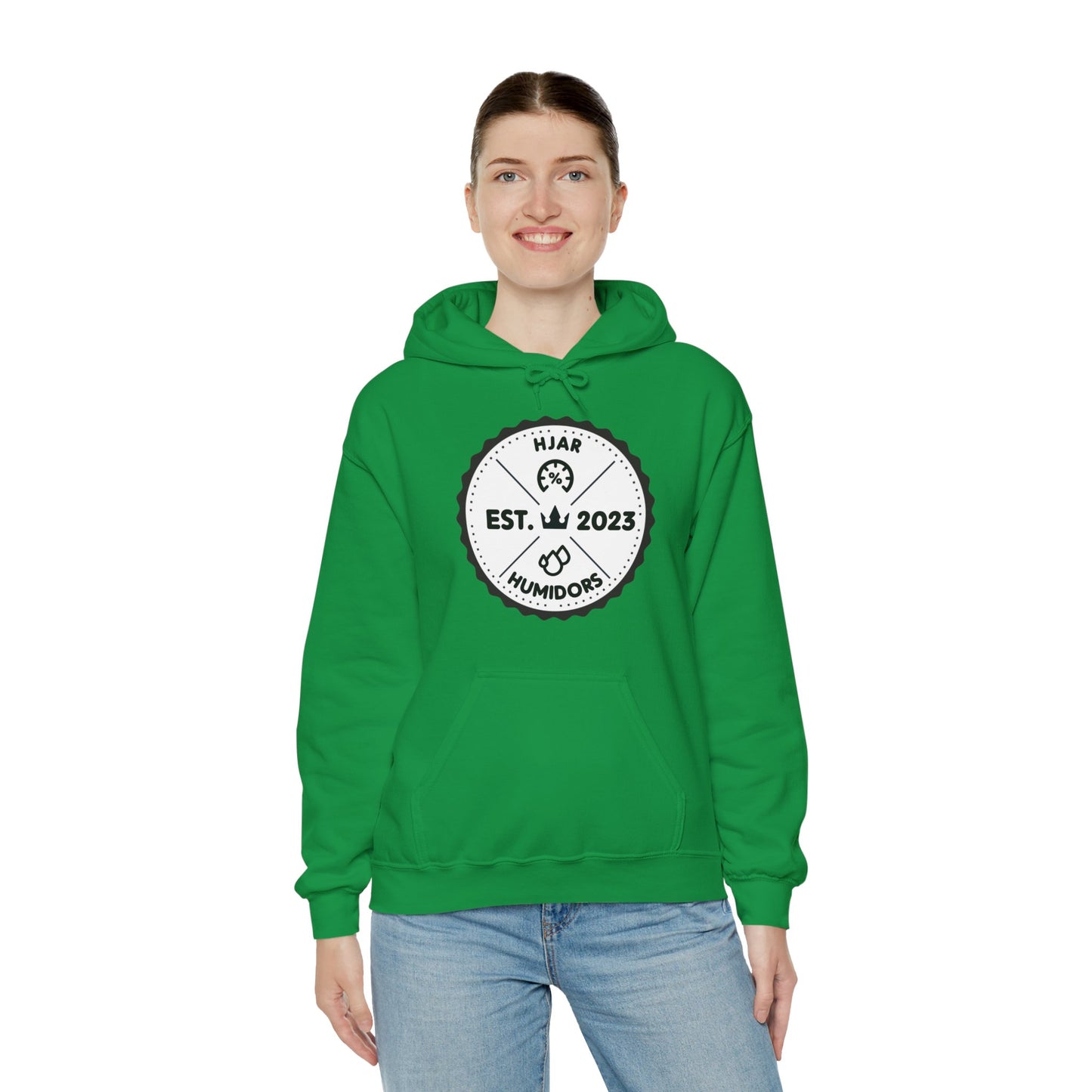 HJAR EMBLEM - Unisex Heavy Blend™ Hooded Sweatshirt