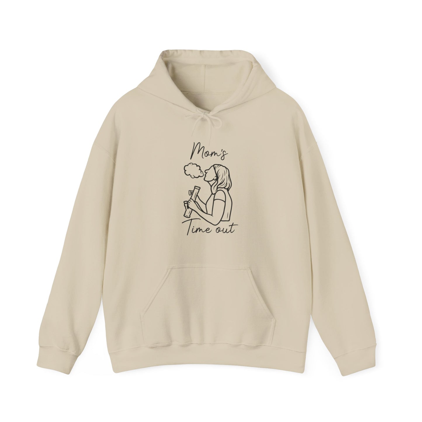 MOM'S TIME OUT - Unisex Heavy Blend™ Hooded Sweatshirt