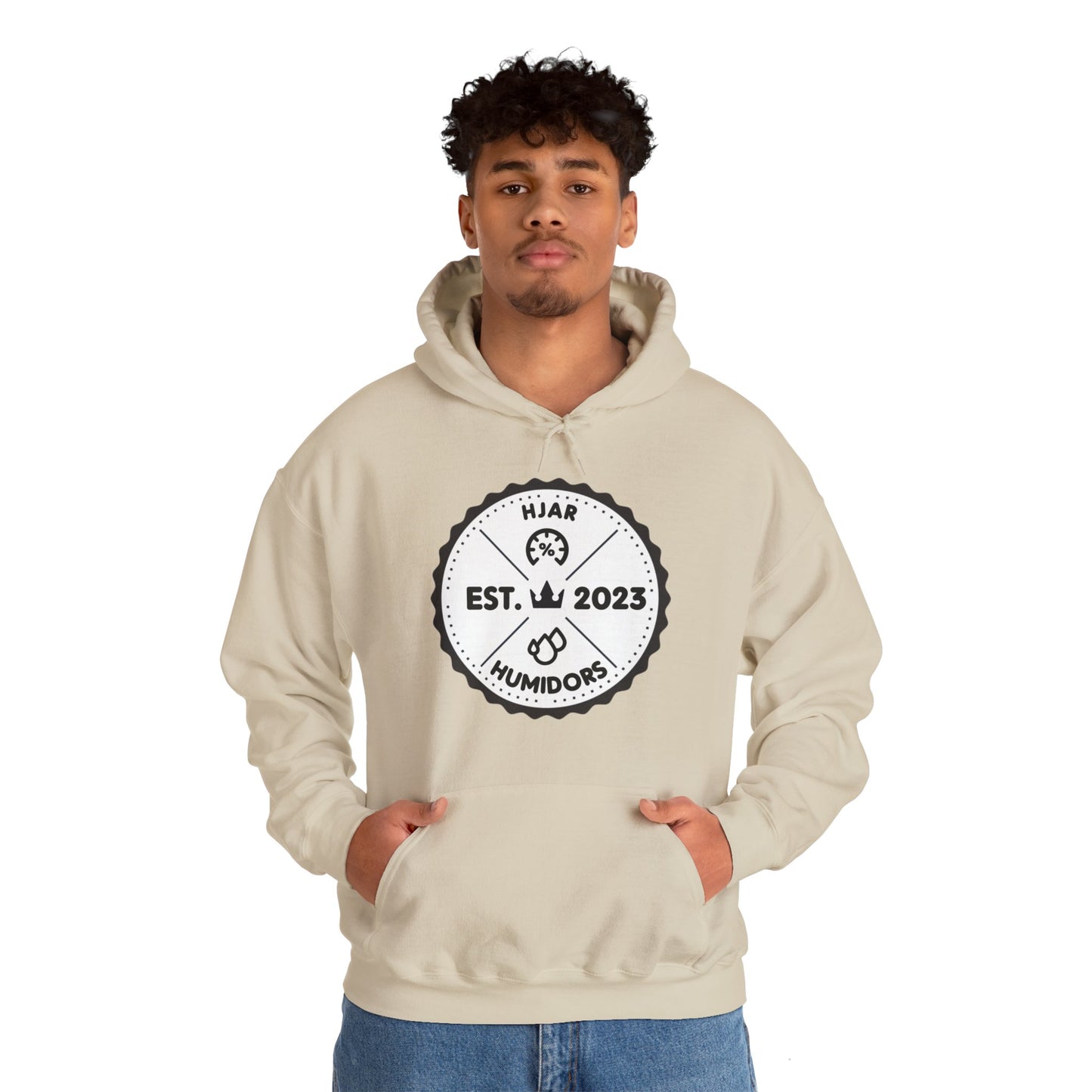 HJAR EMBLEM - Unisex Heavy Blend™ Hooded Sweatshirt