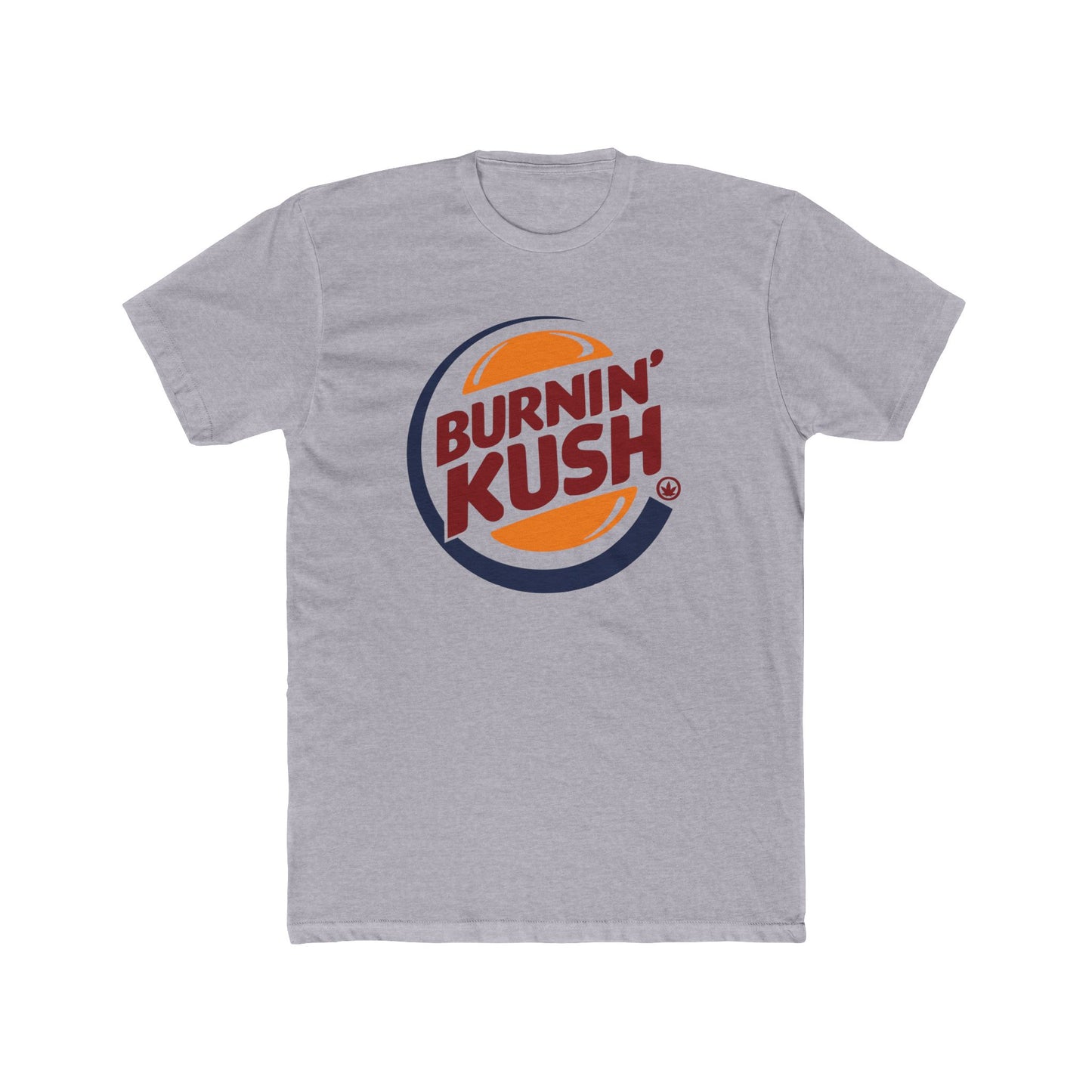 Burnin' Kush Men's Cotton Crew Tee