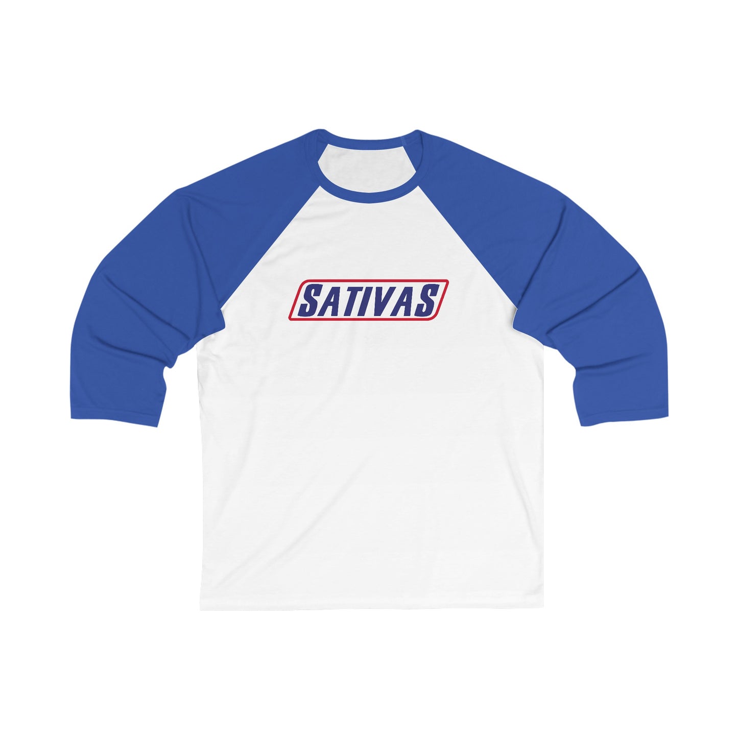 Sativas Unisex 3\4 Sleeve Baseball Tee