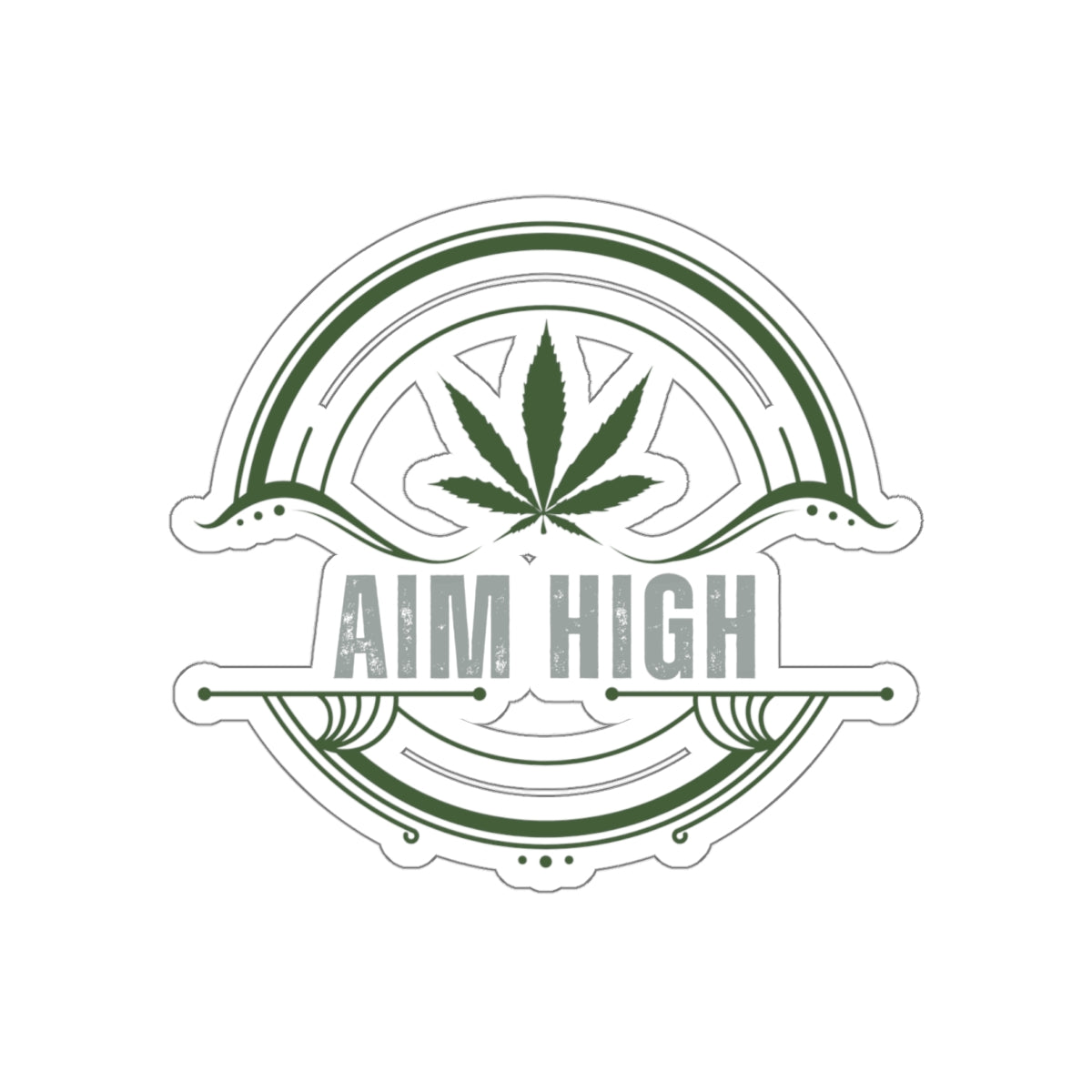 AIM HIGH - Cut Stickers