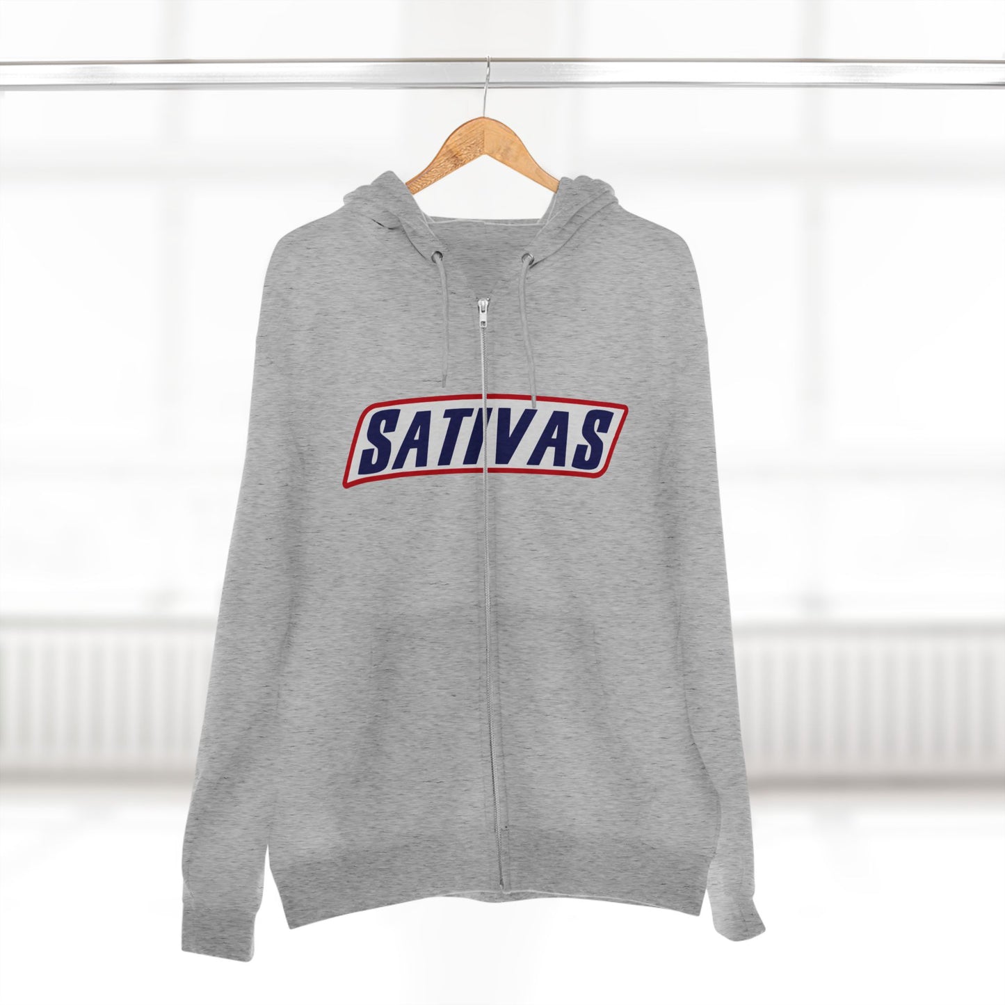 Sativas Unisex Zip Hoodie