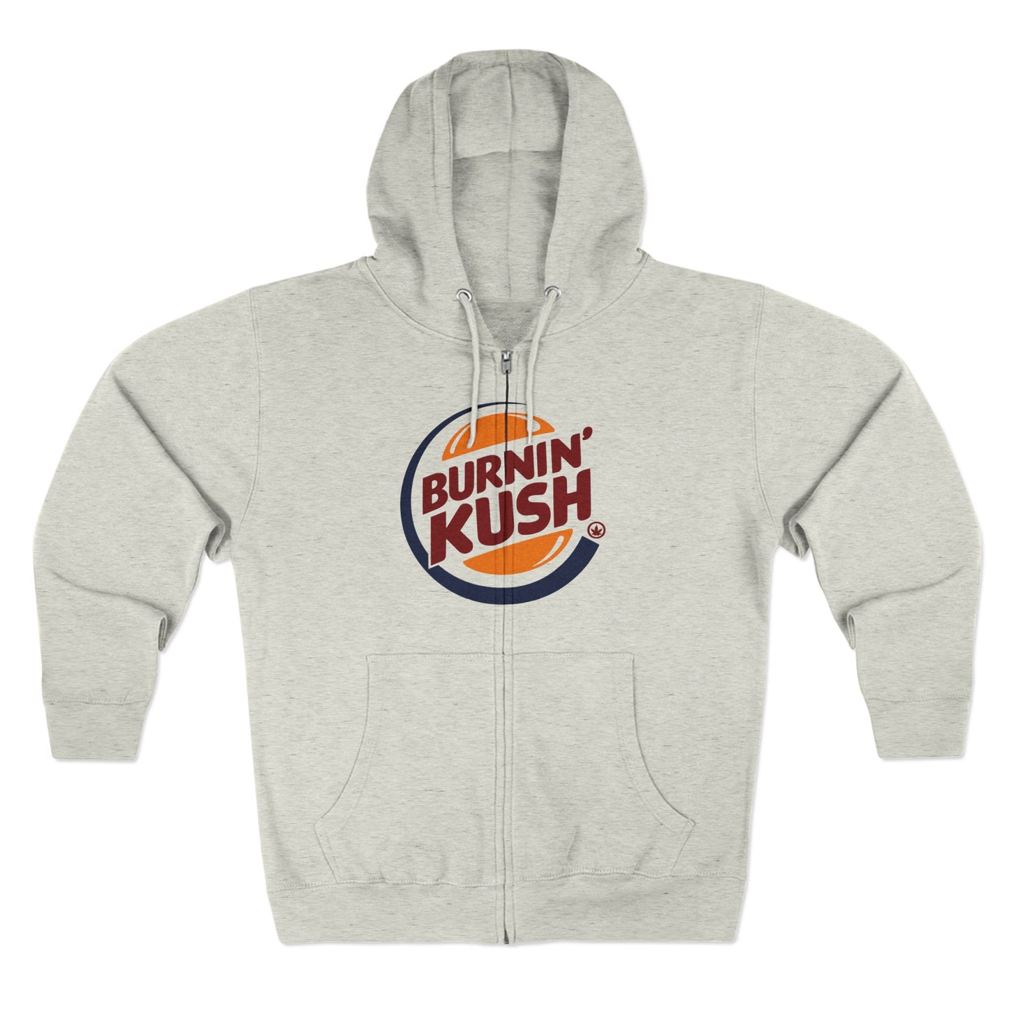 Burnin' Kush Unisex Zip Hoodie