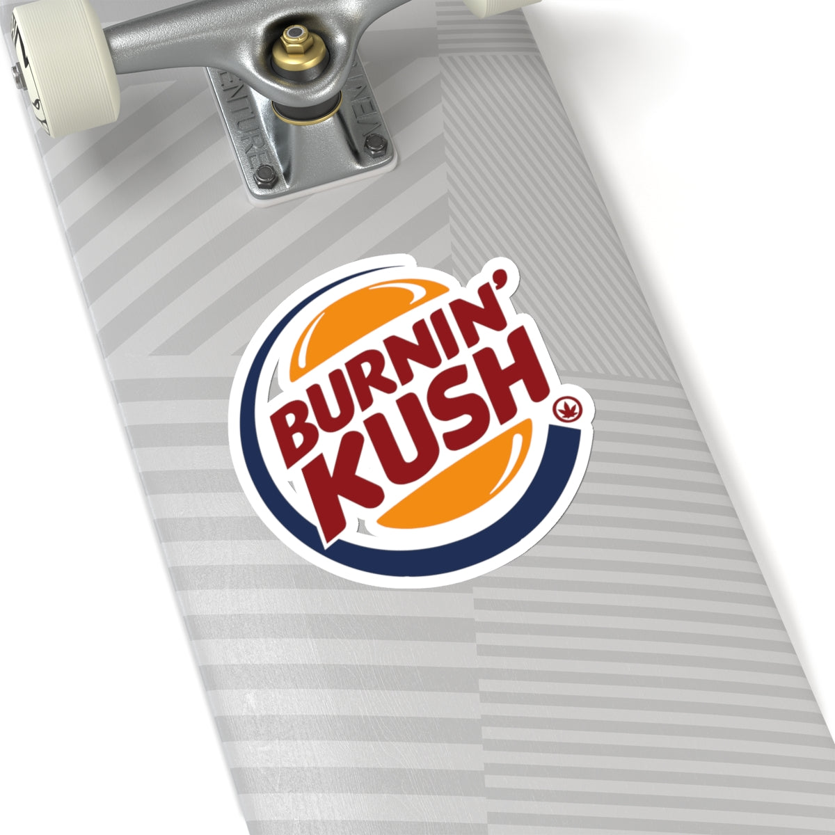 Burnin' Kush Kiss-Cut Stickers