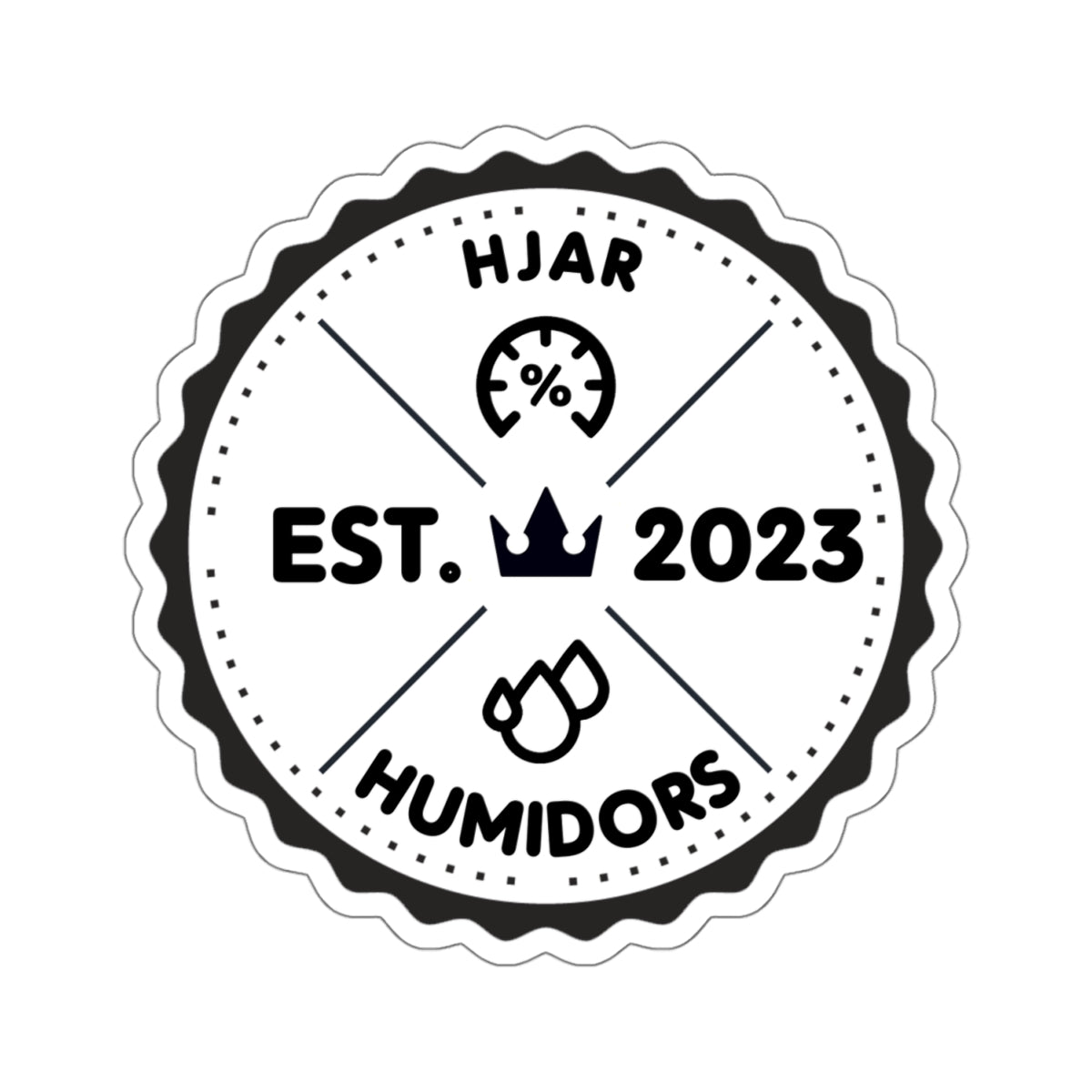 HJAR EMBLEM - Kiss - Cut Stickers