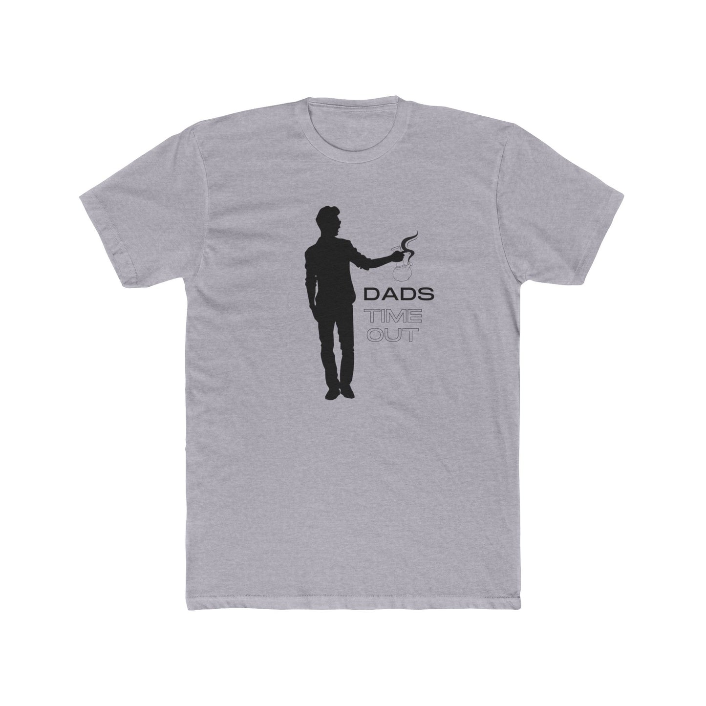 DAD'S TIME OUT - Men's Cotton Crew Tee