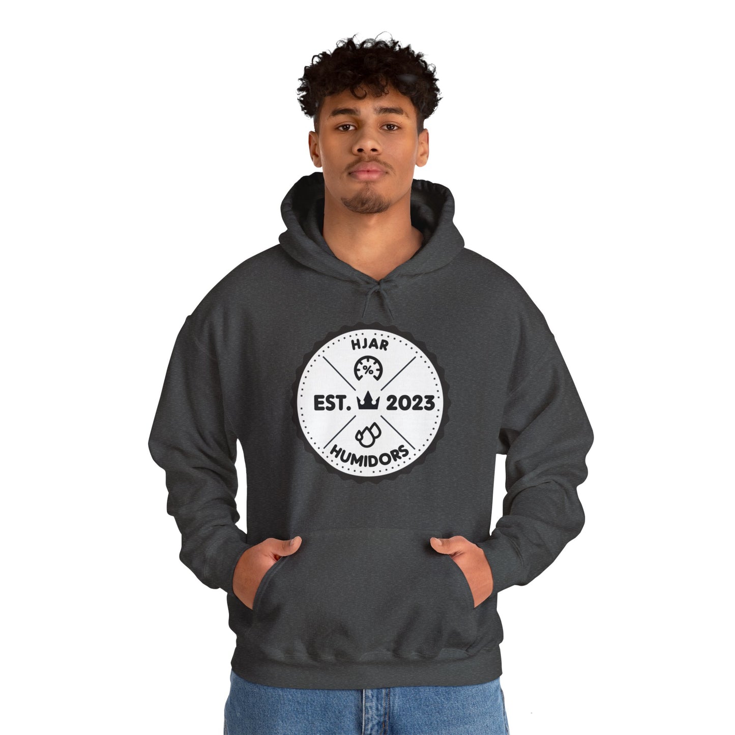 HJAR EMBLEM - Unisex Heavy Blend™ Hooded Sweatshirt