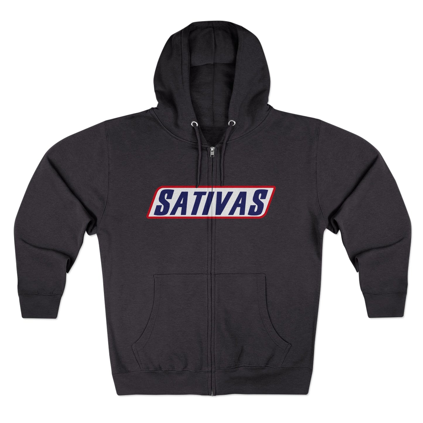 Sativas Unisex Zip Hoodie