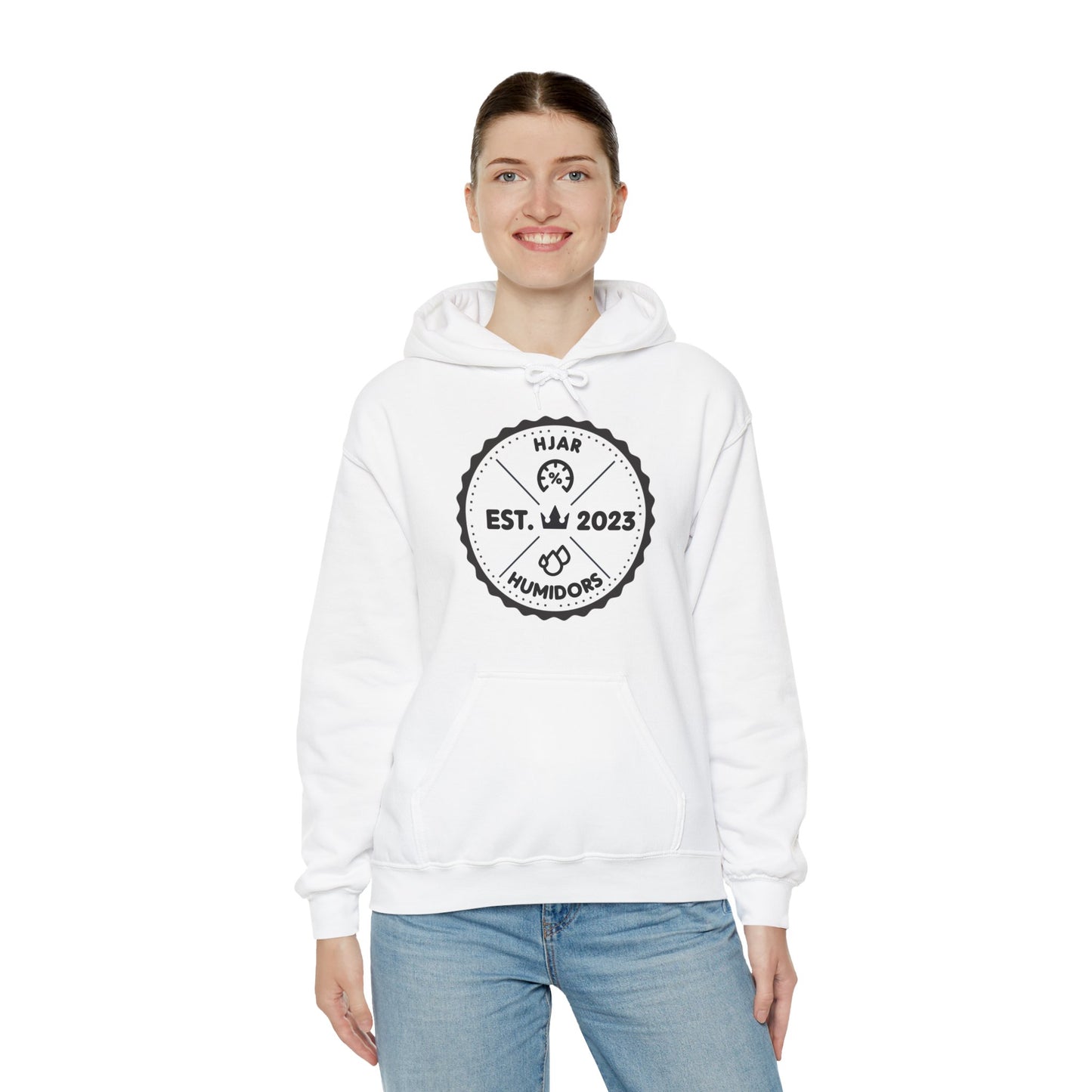 HJAR EMBLEM - Unisex Heavy Blend™ Hooded Sweatshirt