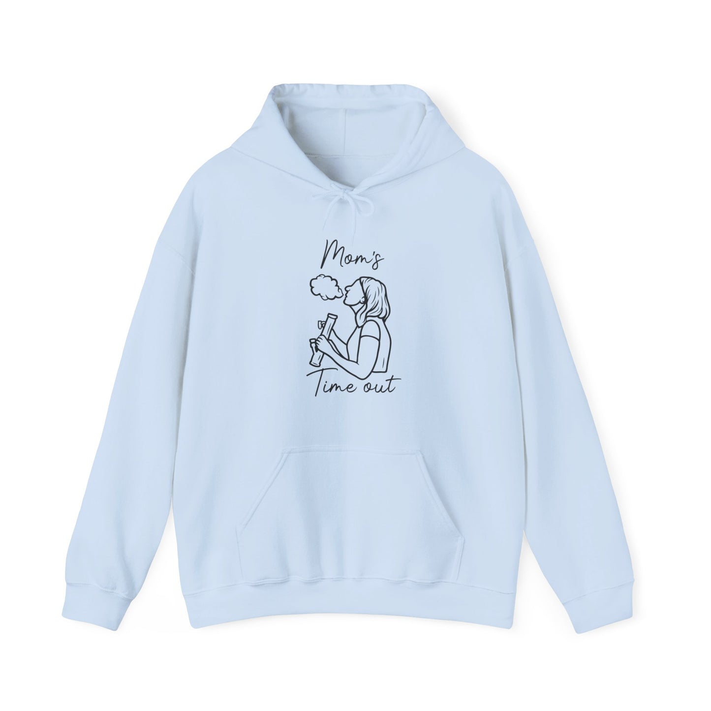 MOM'S TIME OUT - Unisex Heavy Blend™ Hooded Sweatshirt