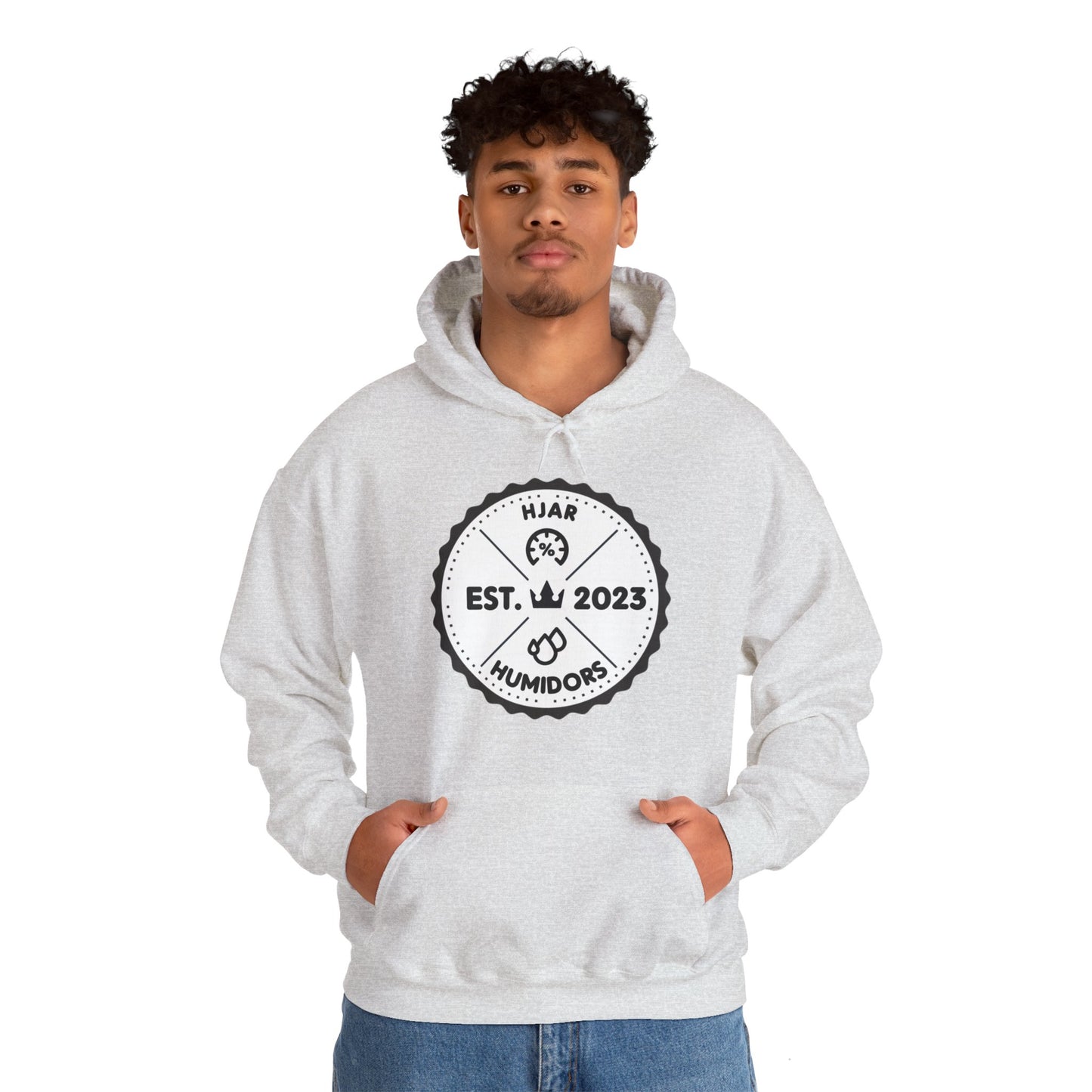 HJAR EMBLEM - Unisex Heavy Blend™ Hooded Sweatshirt