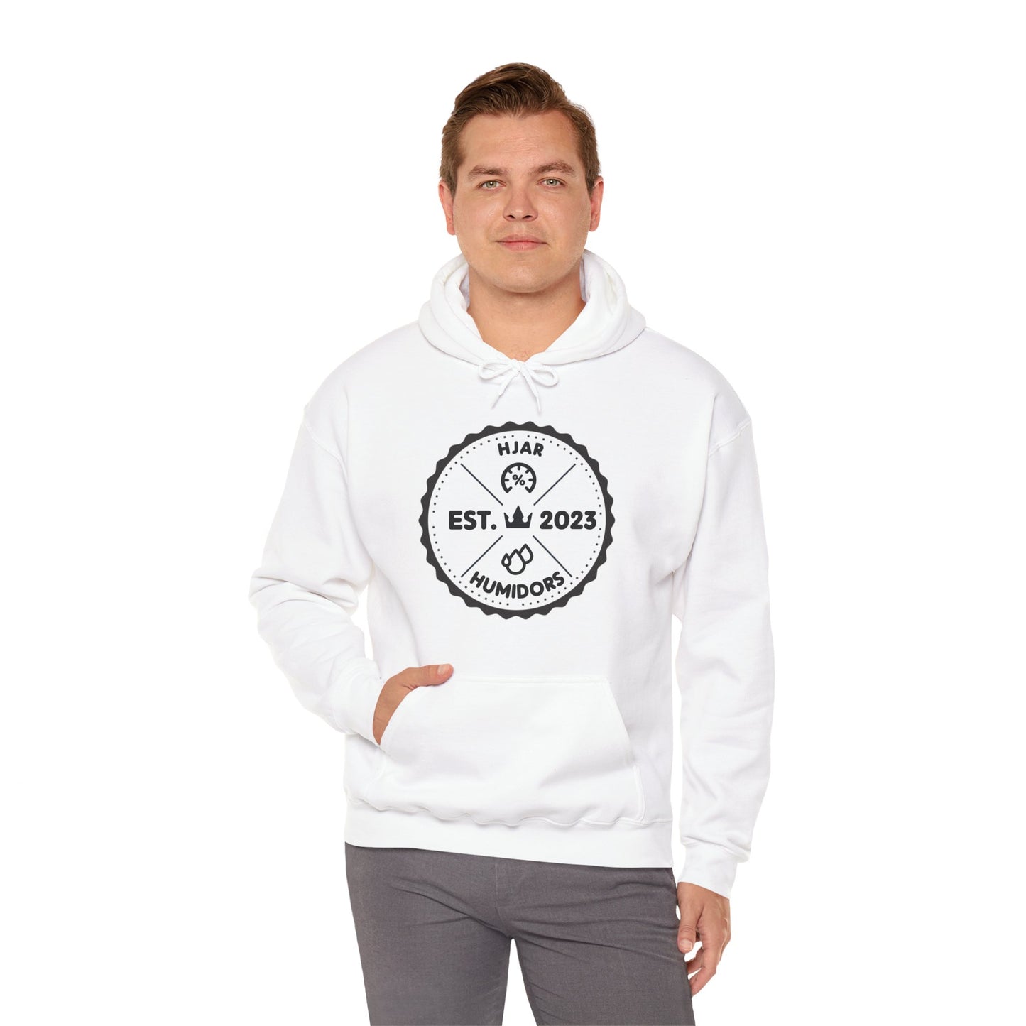 HJAR EMBLEM - Unisex Heavy Blend™ Hooded Sweatshirt