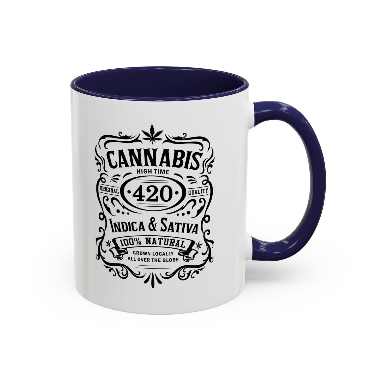 Whiskey 420 Accent Coffee Mug, 11oz