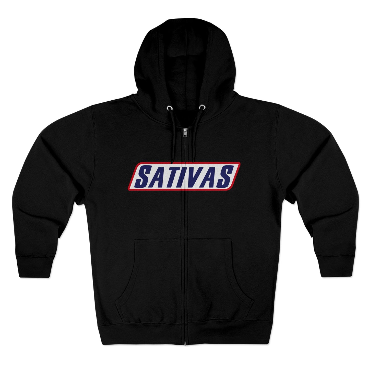 Sativas Unisex Zip Hoodie