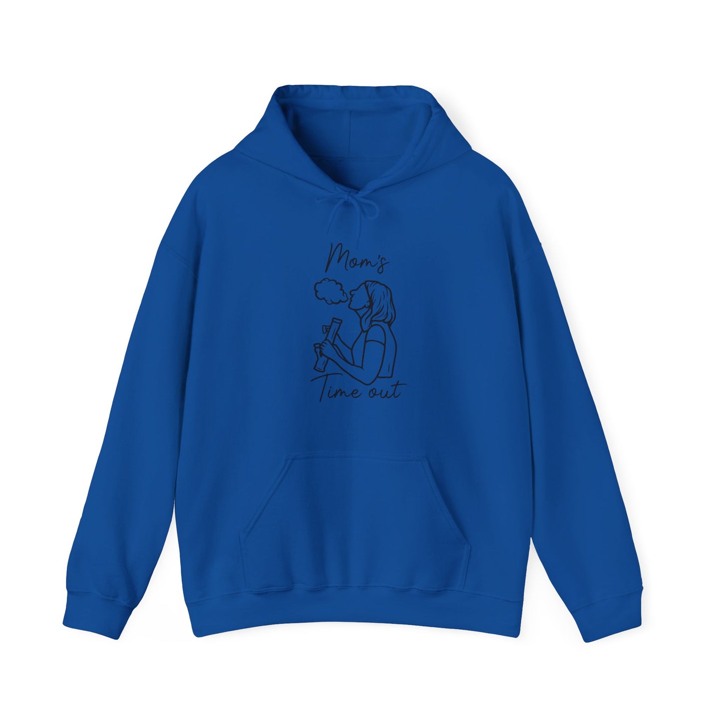 MOM'S TIME OUT - Unisex Heavy Blend™ Hooded Sweatshirt