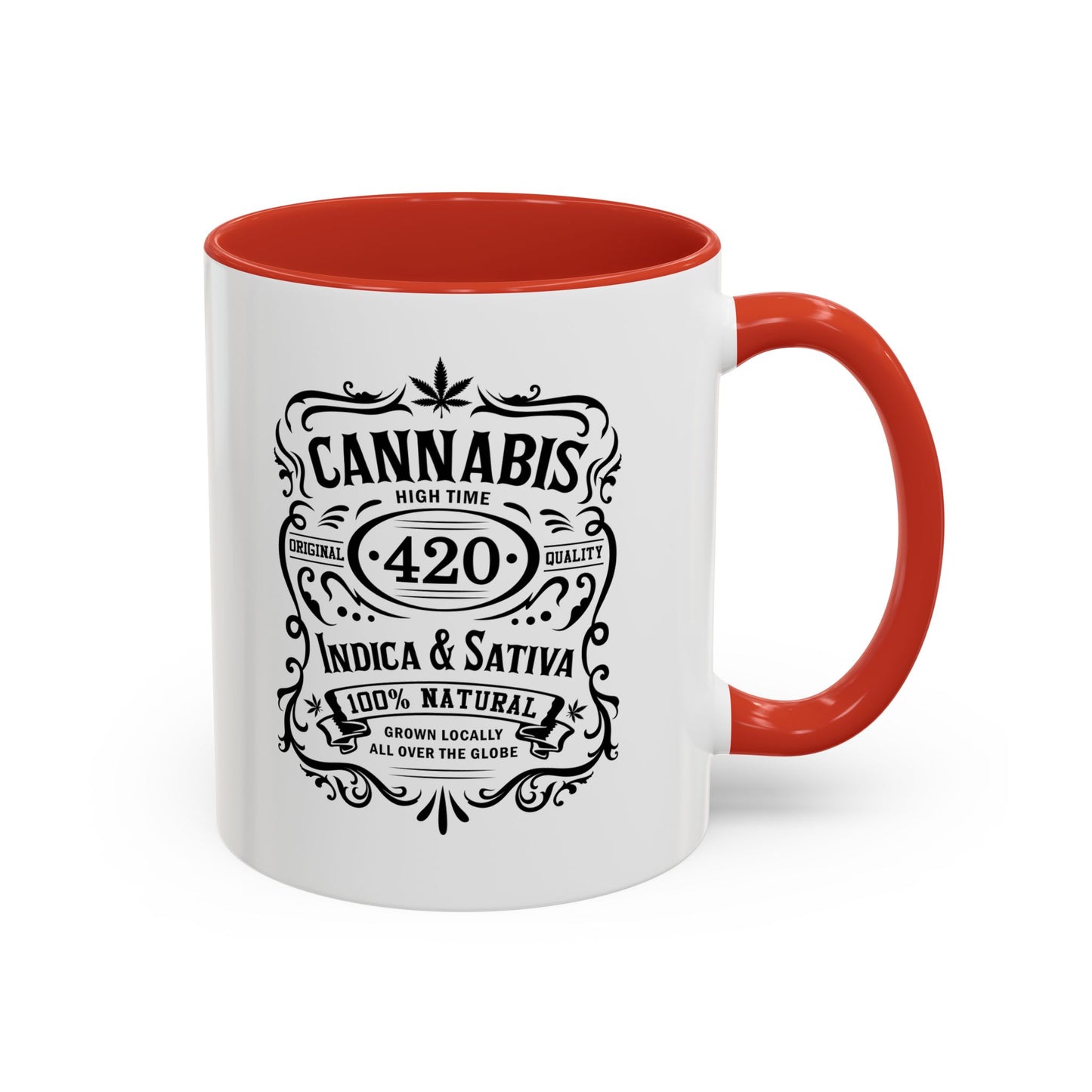 Whiskey 420 Accent Coffee Mug, 11oz