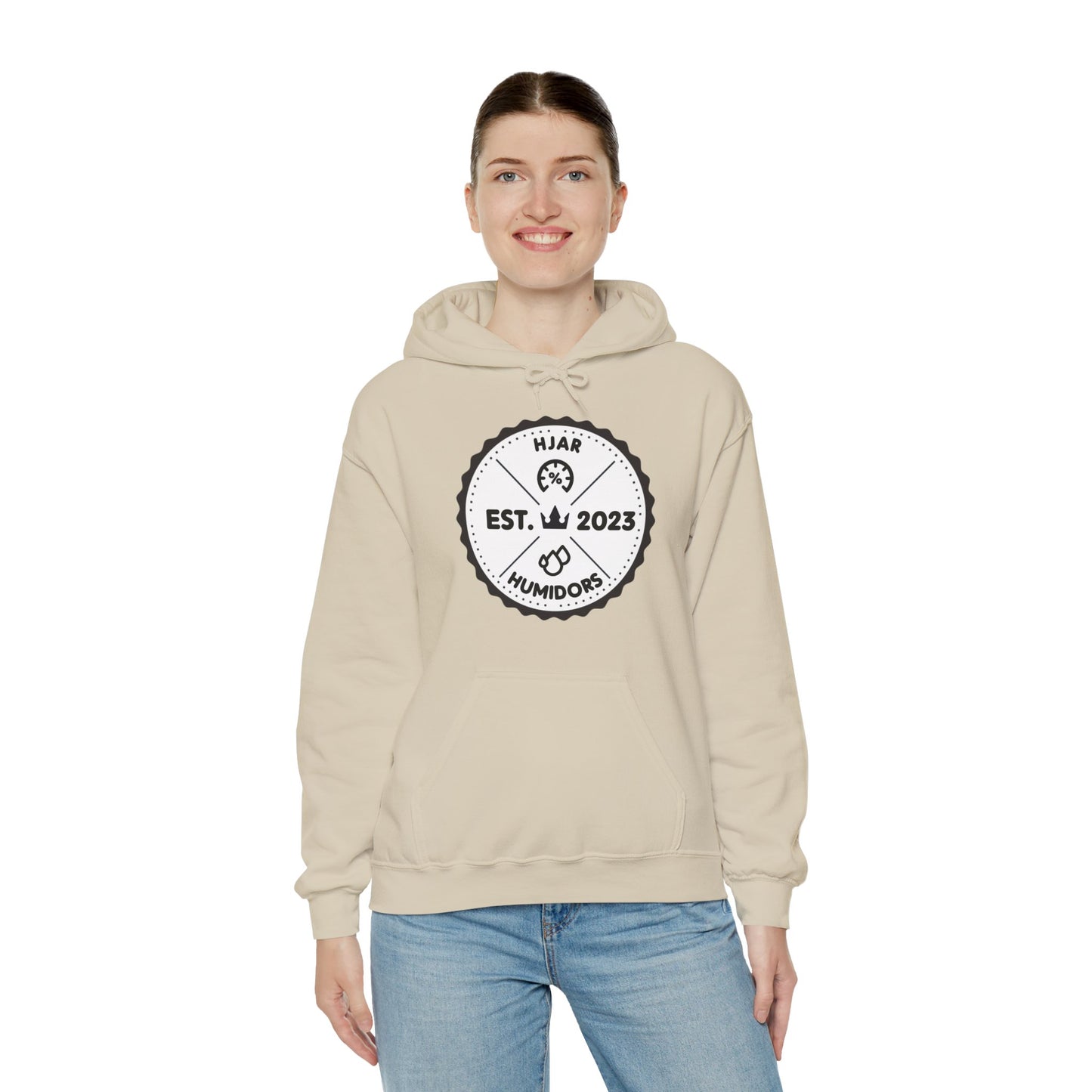 HJAR EMBLEM - Unisex Heavy Blend™ Hooded Sweatshirt