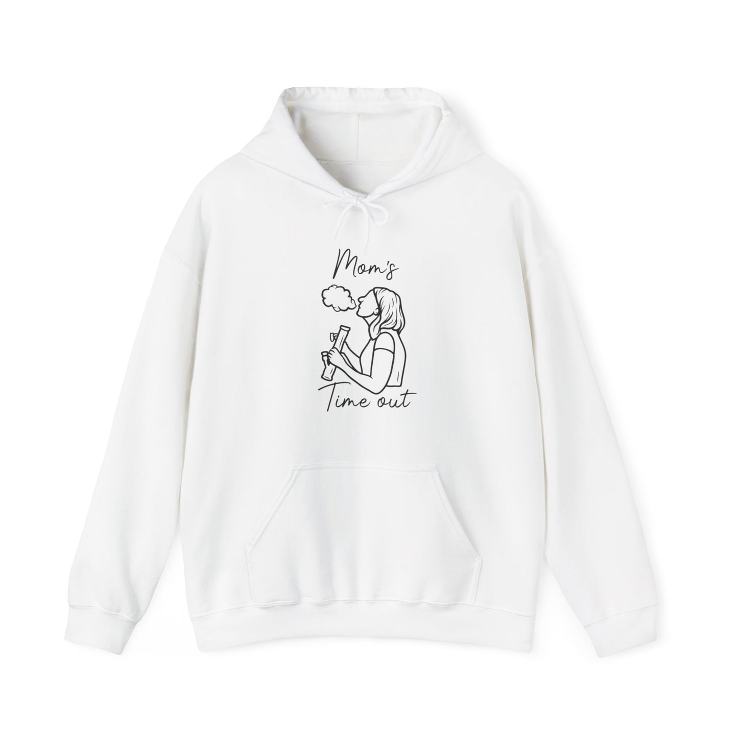 MOM'S TIME OUT - Unisex Heavy Blend™ Hooded Sweatshirt