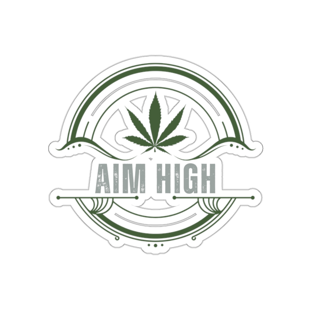 AIM HIGH - Cut Stickers