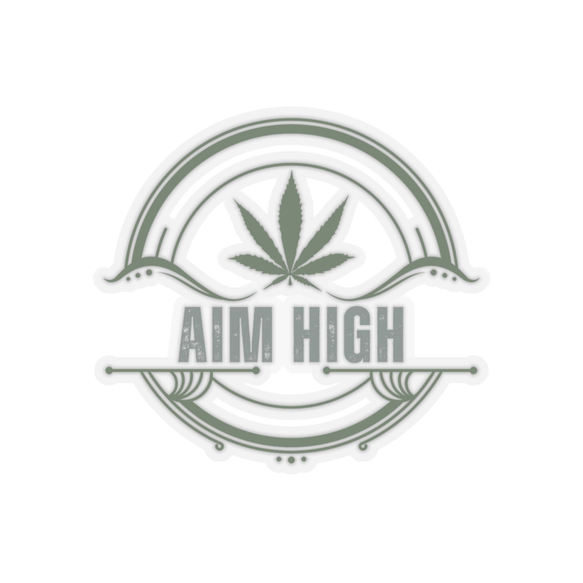 AIM HIGH - Cut Stickers