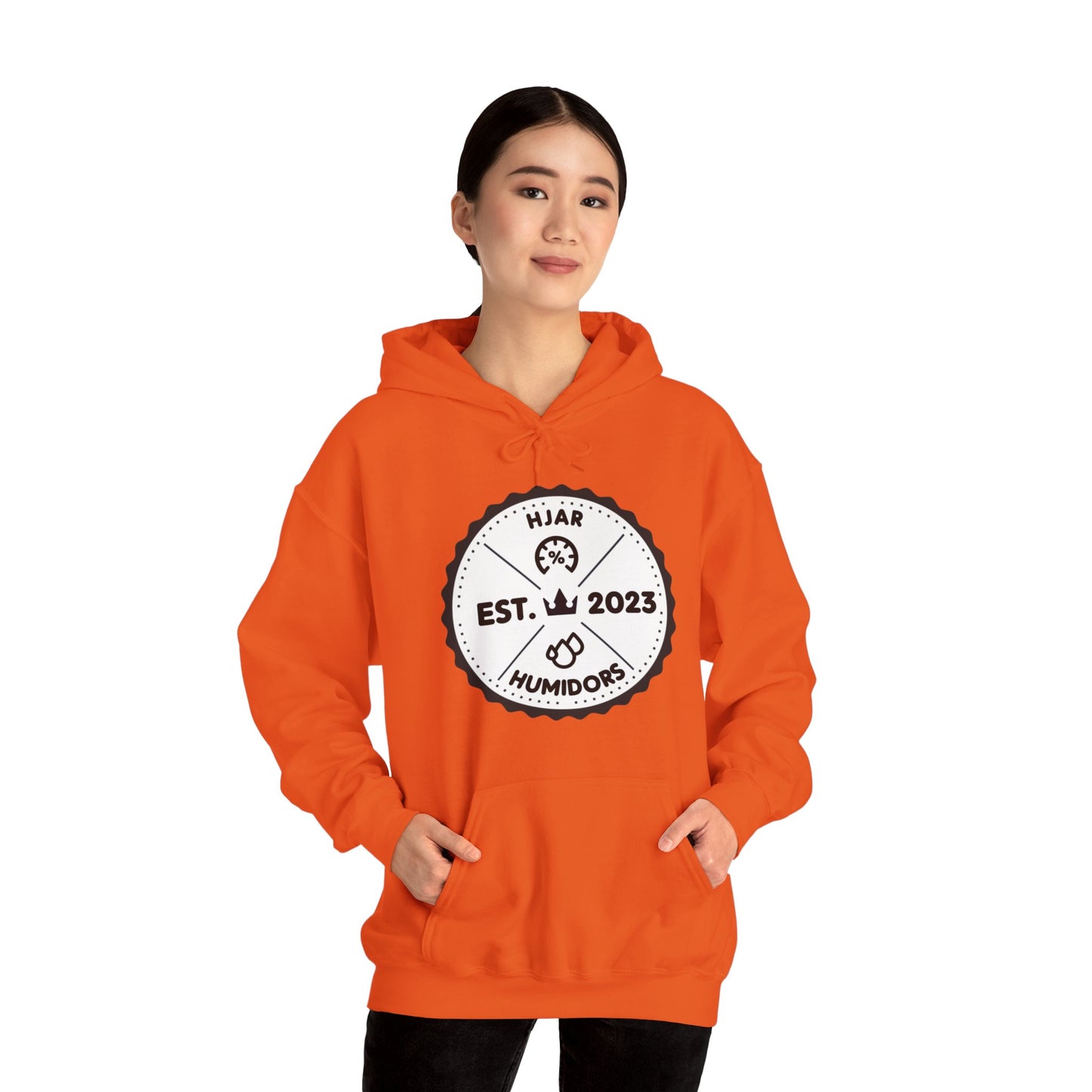 HJAR EMBLEM - Unisex Heavy Blend™ Hooded Sweatshirt