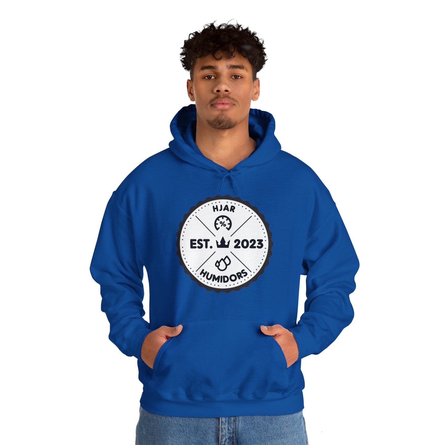 HJAR EMBLEM - Unisex Heavy Blend™ Hooded Sweatshirt