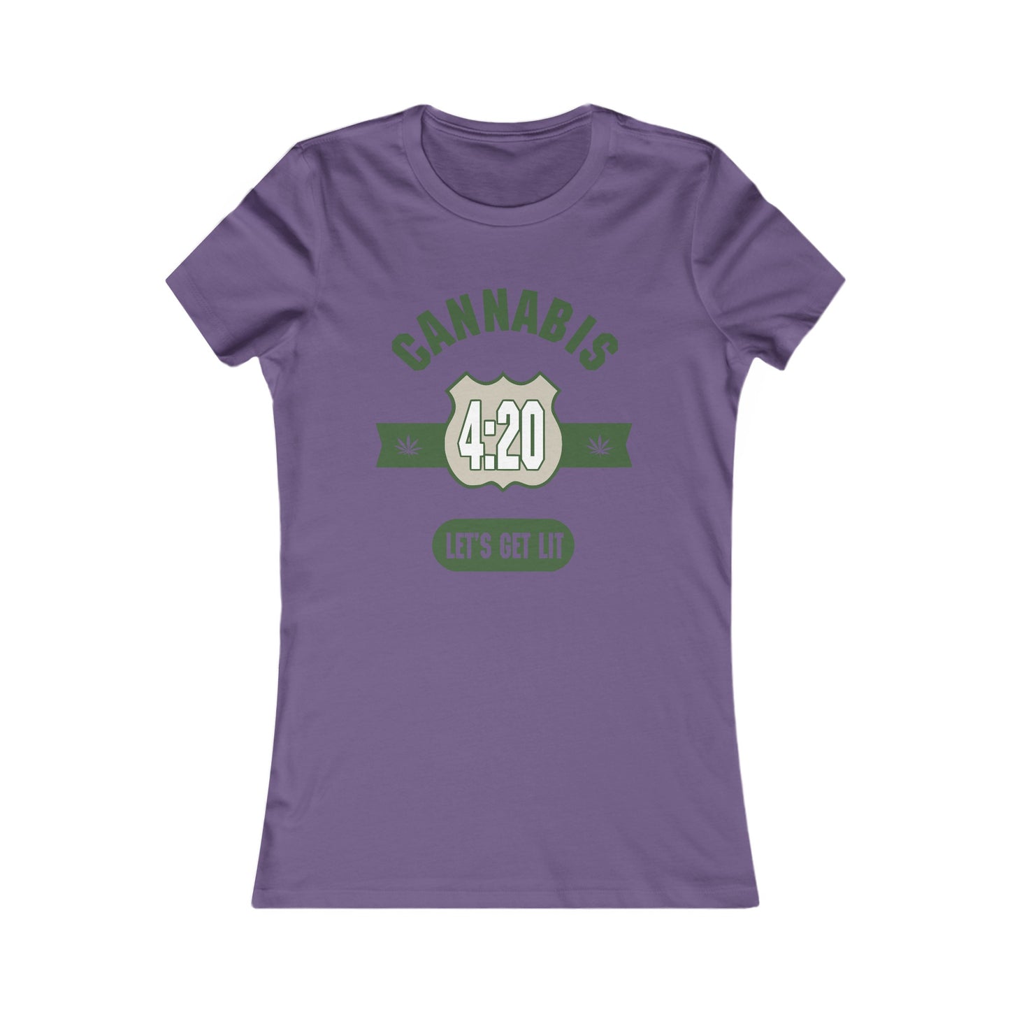 420 Let's Get Lit Women's Favorite Tee