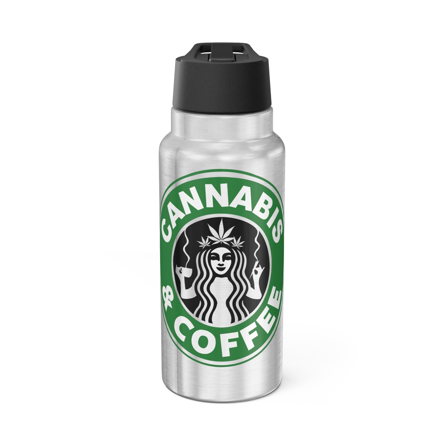 Cannabis + Coffee Gator Tumbler, 32oz