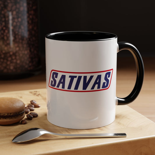 Sativas Accent Coffee Mug, 11oz