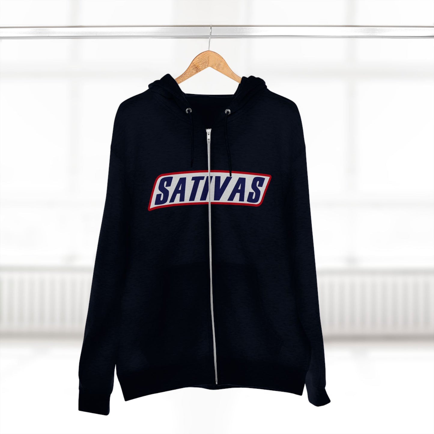 Sativas Unisex Zip Hoodie