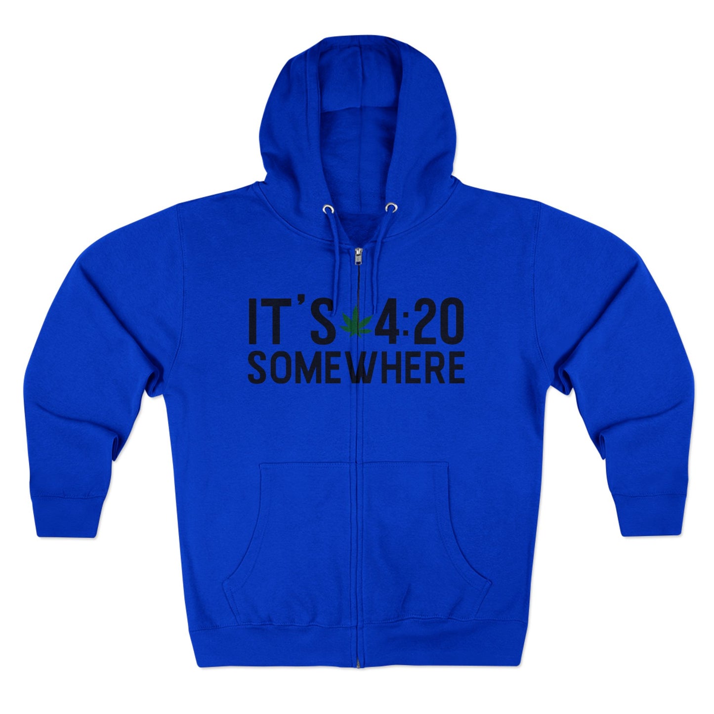 420 Somewhere Unisex Zip Hoodie