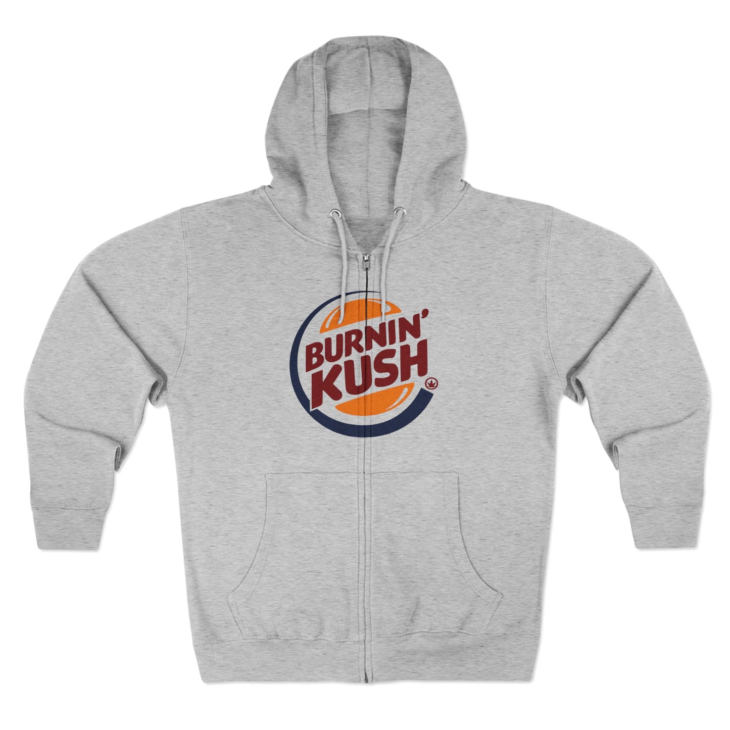 Burnin' Kush Unisex Zip Hoodie