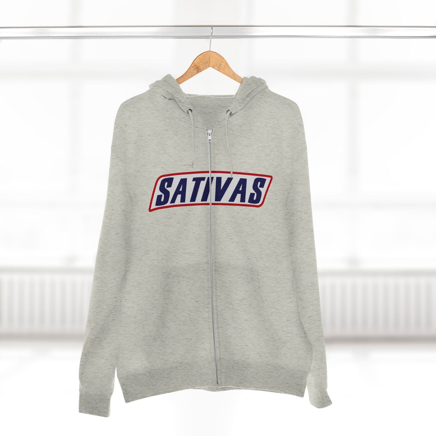 Sativas Unisex Zip Hoodie