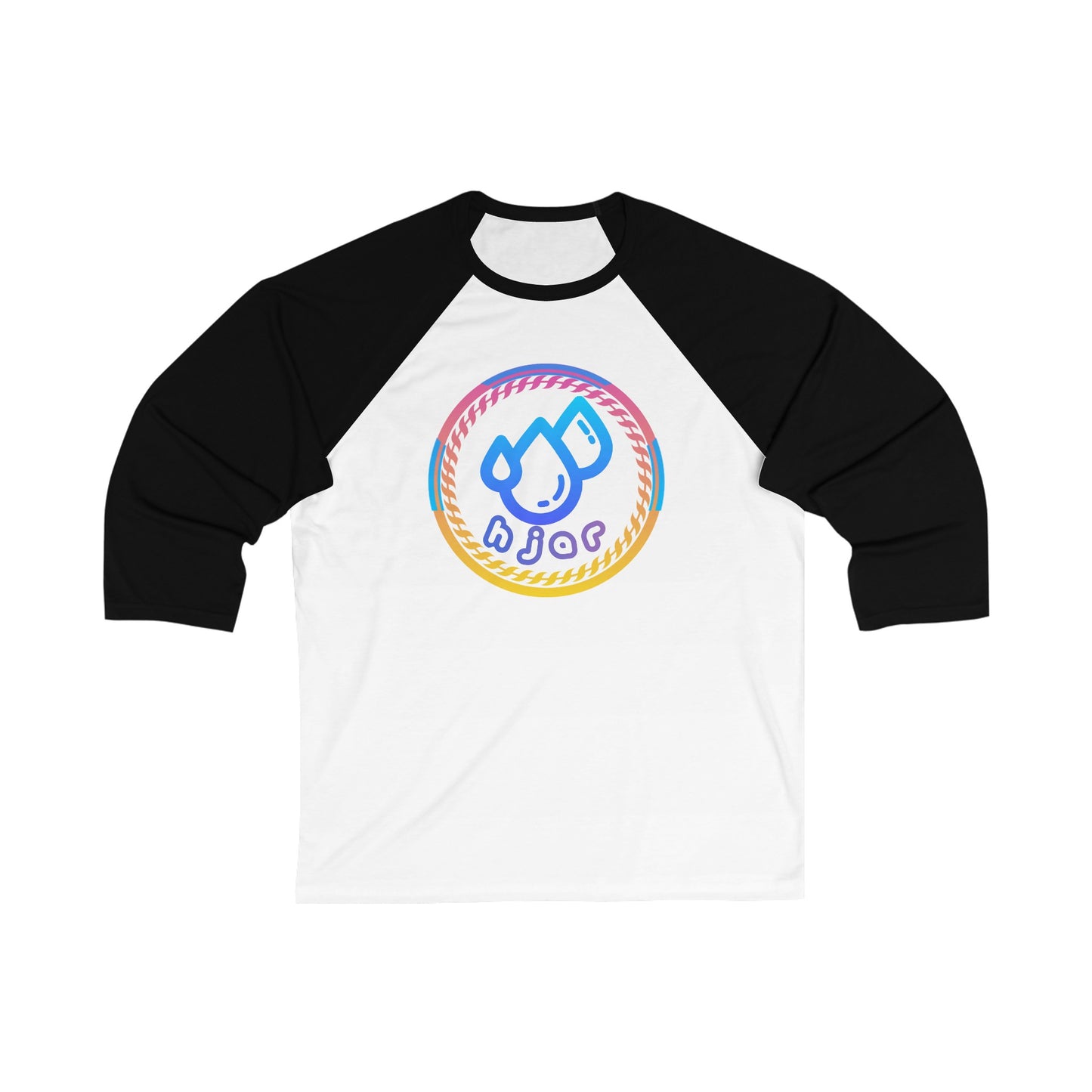 HJAR MULTICOLOR - Unisex 3\4 Sleeve Baseball Tee